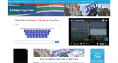 Desktop Screenshot of embassycapetown.com